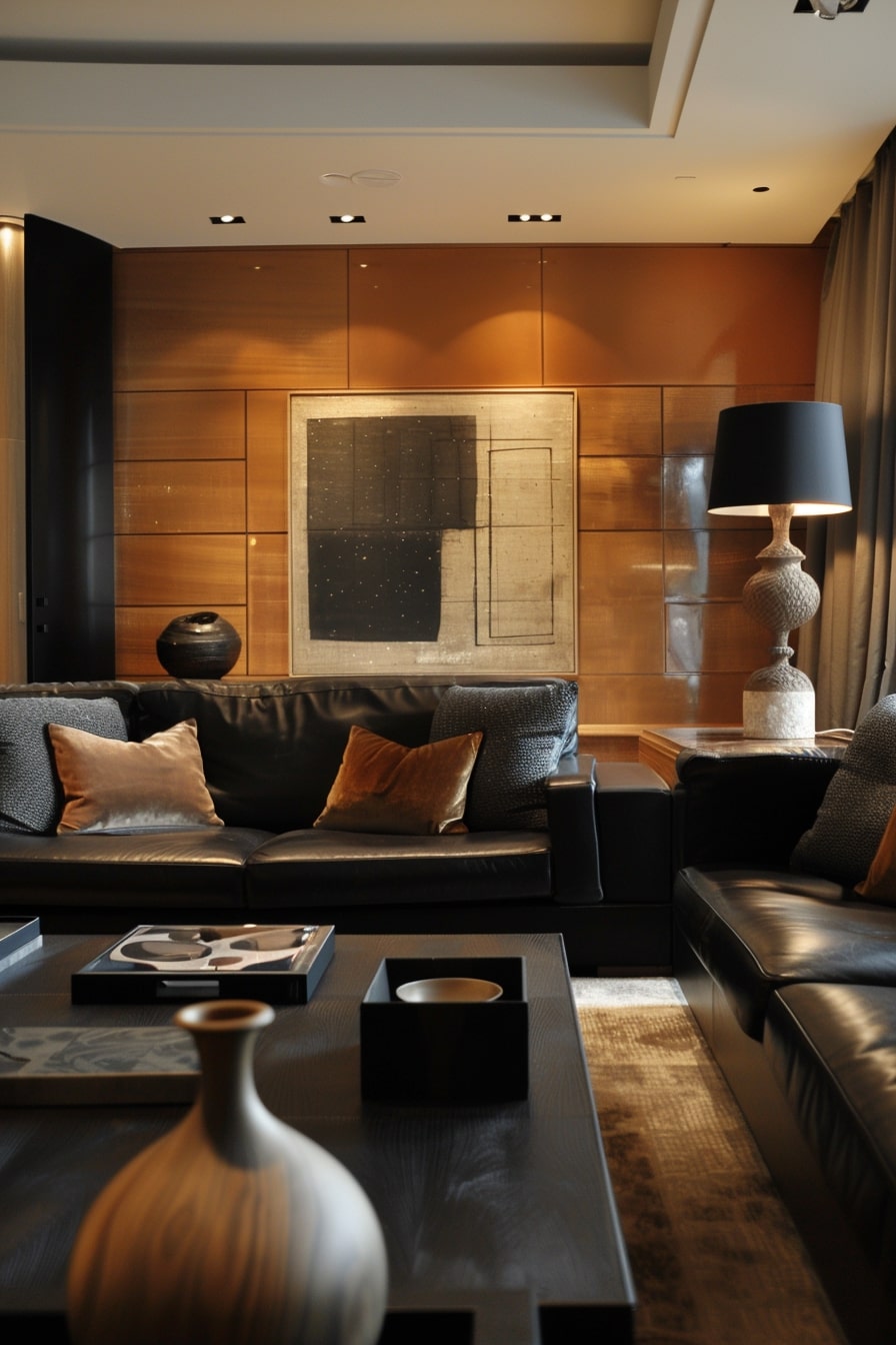 18 Black And Neutral Living Room Ideas You Will Love! - My Decor Inspo