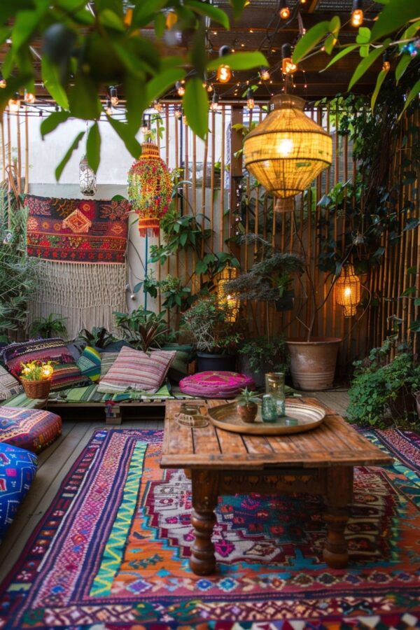 17 Cozy Boho Patio Decoration Ideas! - My Decor Inspo