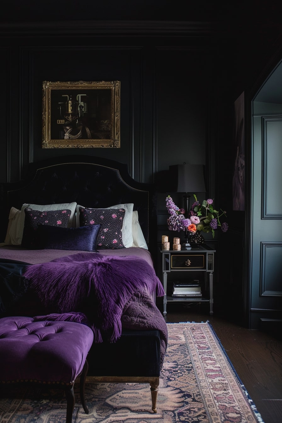Black Bedroom Ideas Feminine