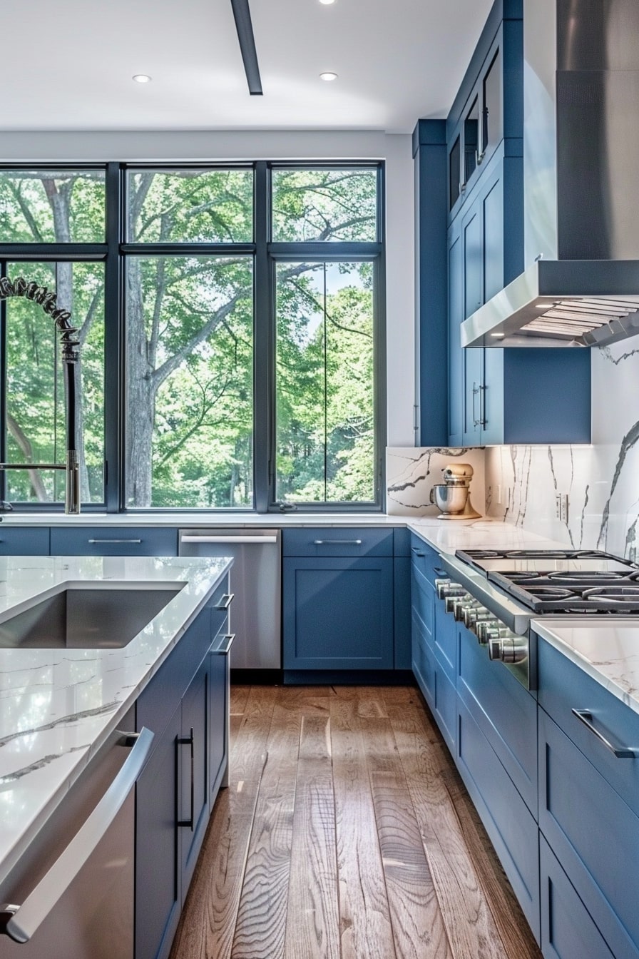 12 Blue & White Kitchen Design Ideas You Will Love! - My Decor Inspo