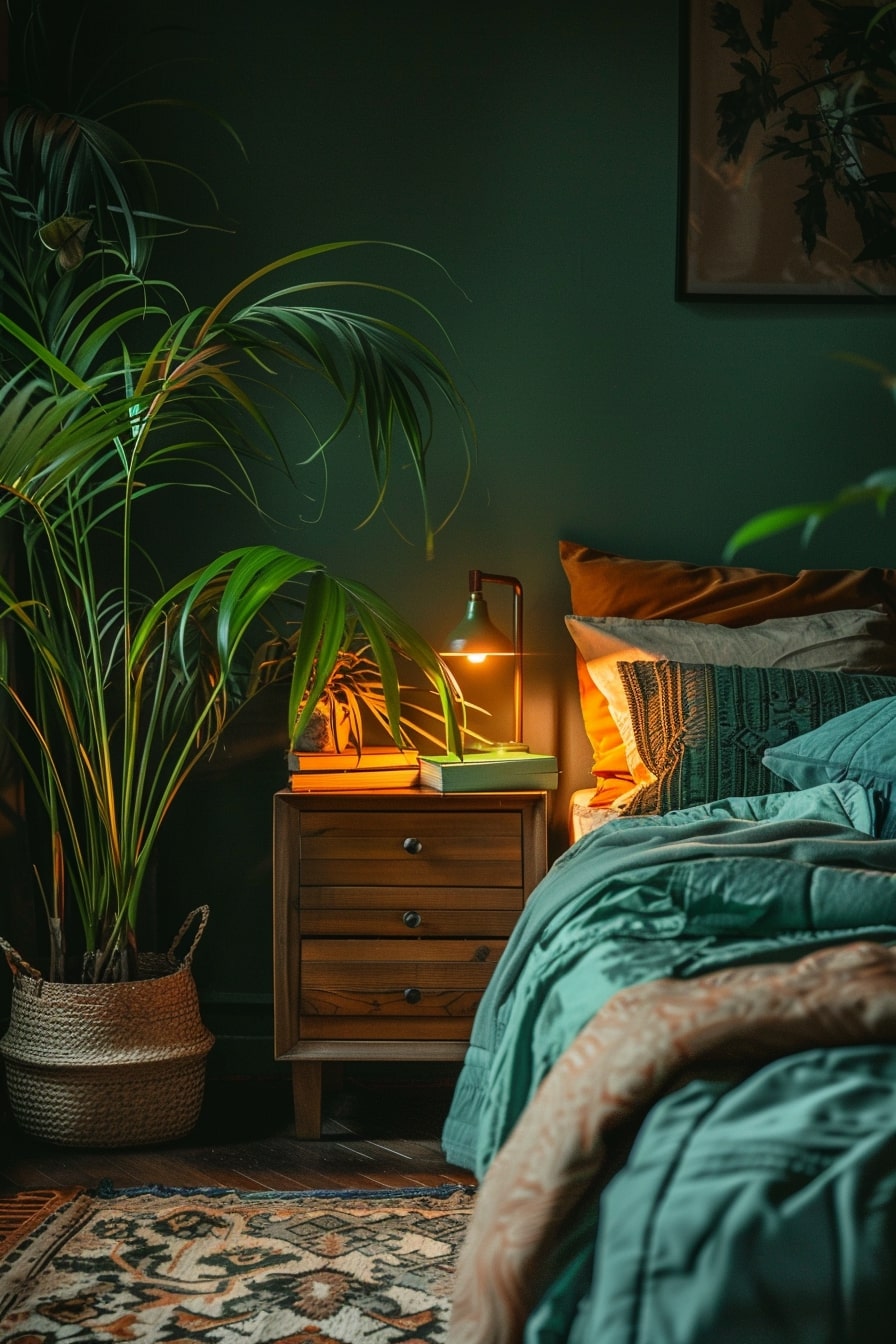 20 Enchanting Dark Green Bedroom Designs to Inspire You! - My Decor Inspo