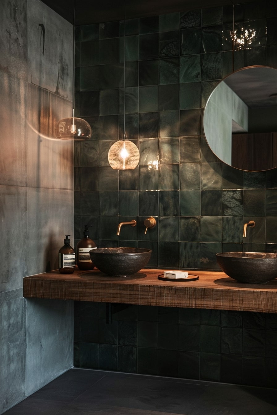 20 Trendy Moody Bathroom Concepts You'll Fall in Love With! - My Decor ...
