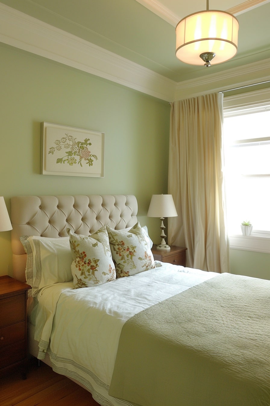 21 Refreshing Sage Green Bedroom Concepts for a Stylish Sanctuary! - My ...