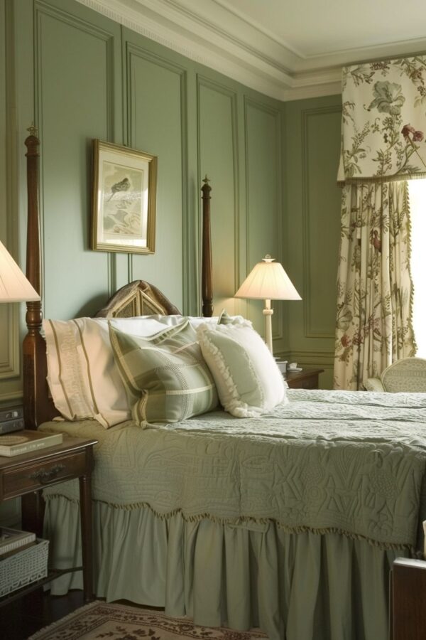 21 Refreshing Sage Green Bedroom Concepts for a Stylish Sanctuary! - My ...