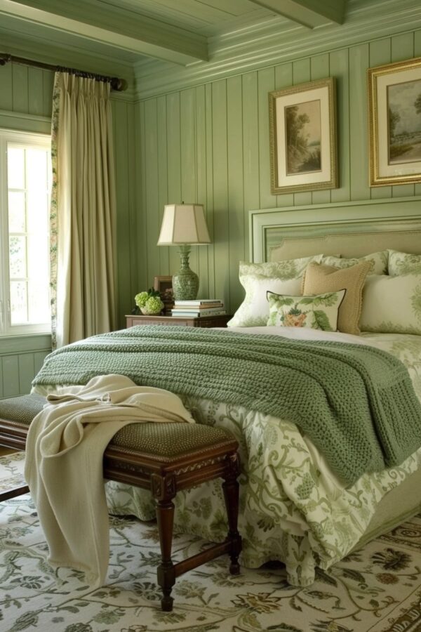 21 Refreshing Sage Green Bedroom Concepts for a Stylish Sanctuary! - My ...