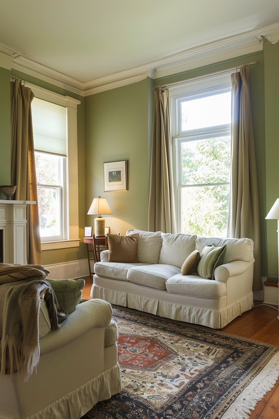 19 Unique Sage Green Living Room Concepts For Your Inspiration! - My ...