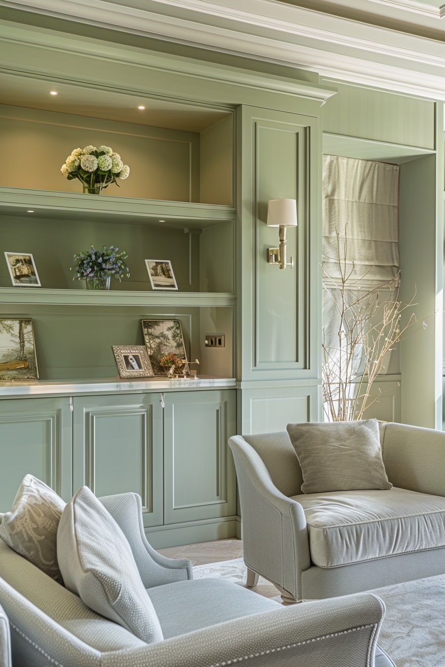 19 Unique Sage Green Living Room Concepts For Your Inspiration! - My Decor Inspo