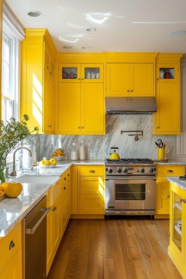 20 Captivating Yellow Kitchen Styles That Will Win Your Heart! - My ...