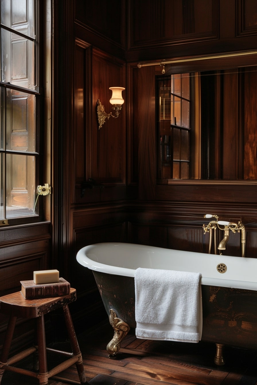 17 Dark Academia Bathroom Designs For Your Inspirations! - My Decor Inspo