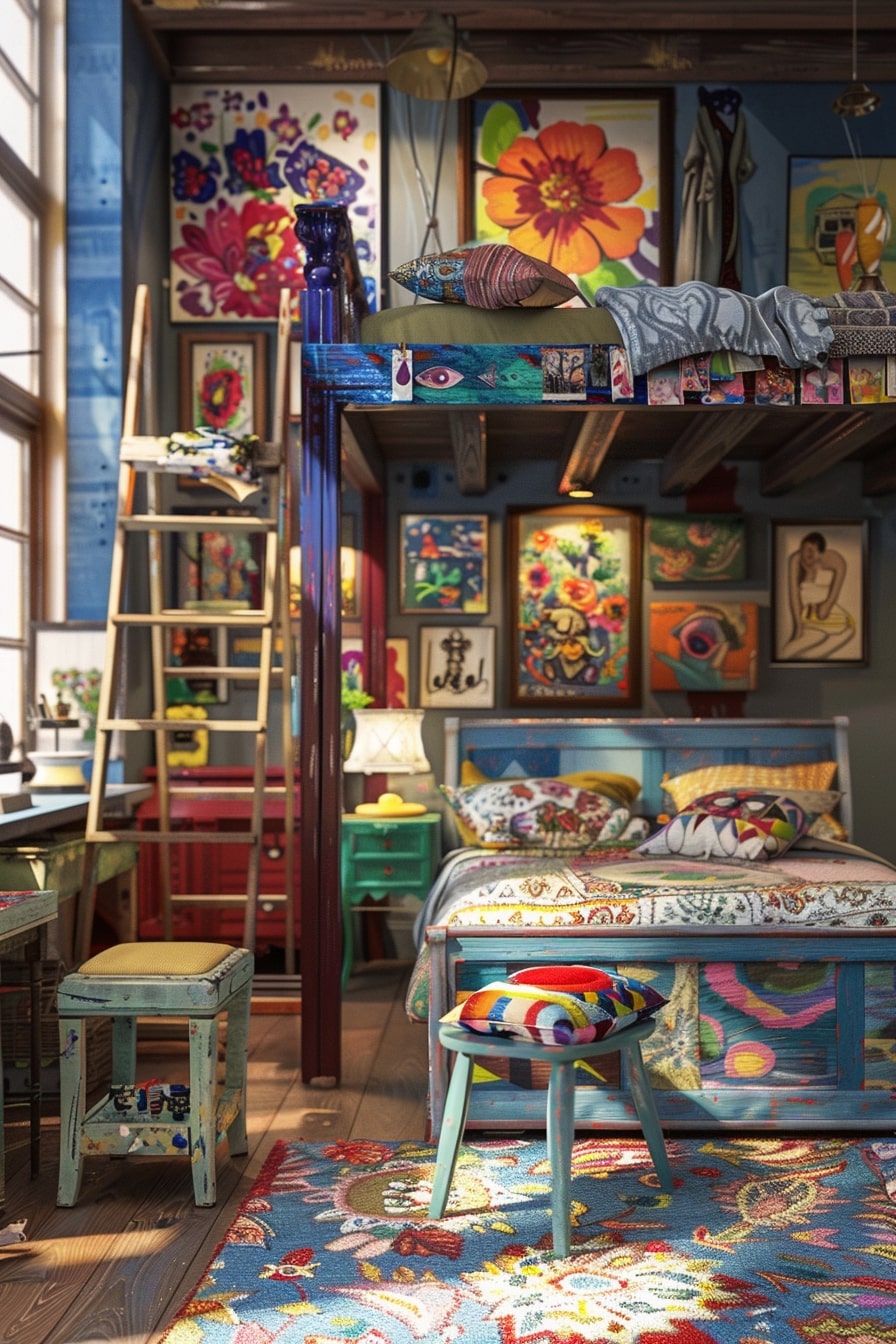 14 Eclectic Bedrooms: Bold Ideas for Your Dream Space! - My Decor Inspo