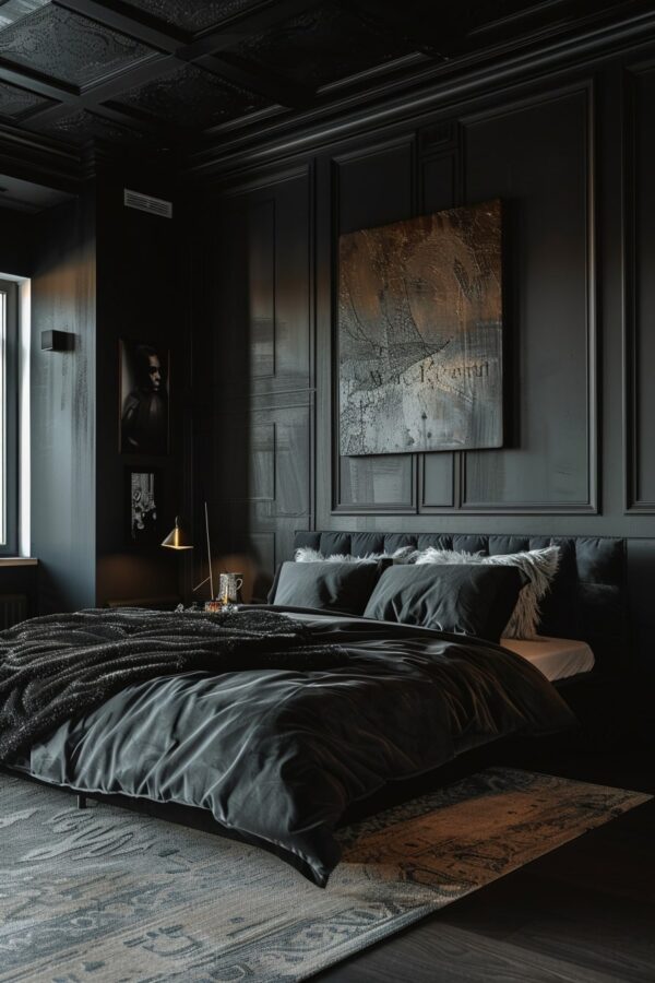 18 Black Bedroom Interior Ideas That Are Really Unique! - My Decor Inspo