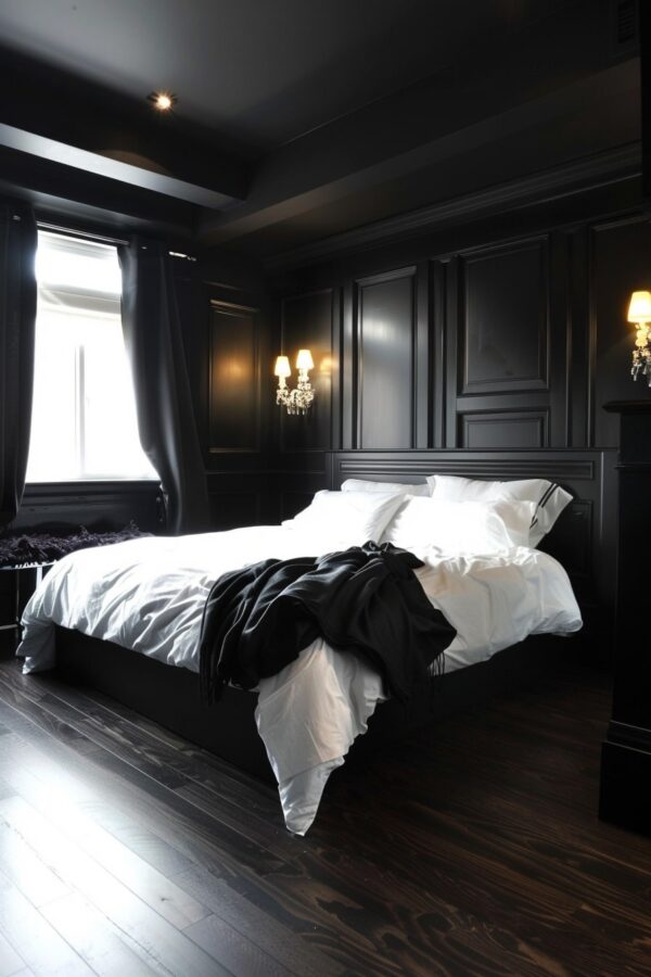 18 Black Bedroom Interior Ideas That Are Really Unique! - My Decor Inspo