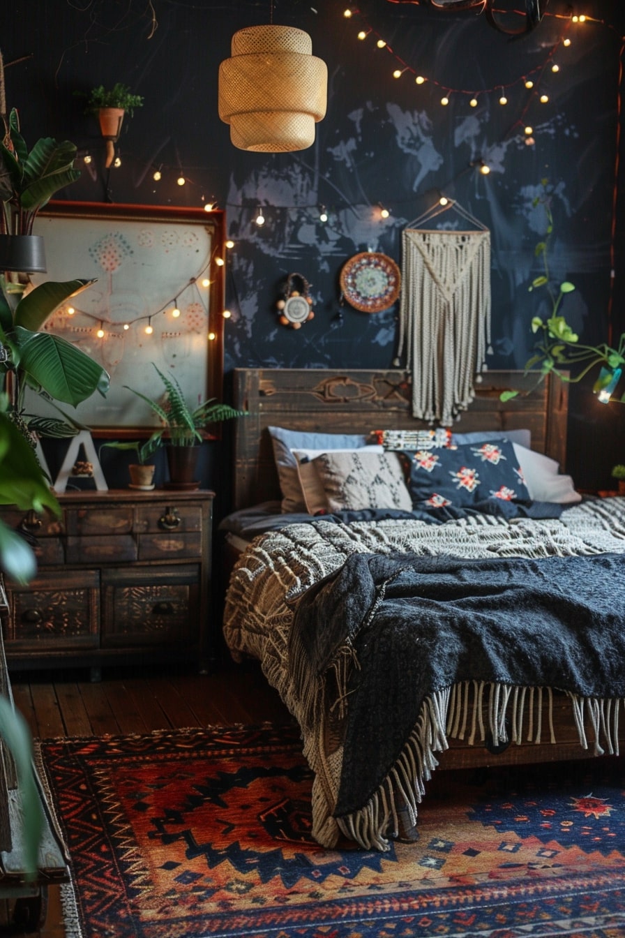 12 Dark Boho Bedrooms That Redefine Modern Comfort! - My Decor Inspo