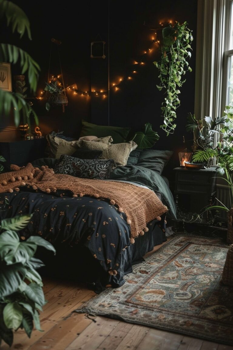 12 Dark Boho Bedrooms That Redefine Modern Comfort! My Decor Inspo