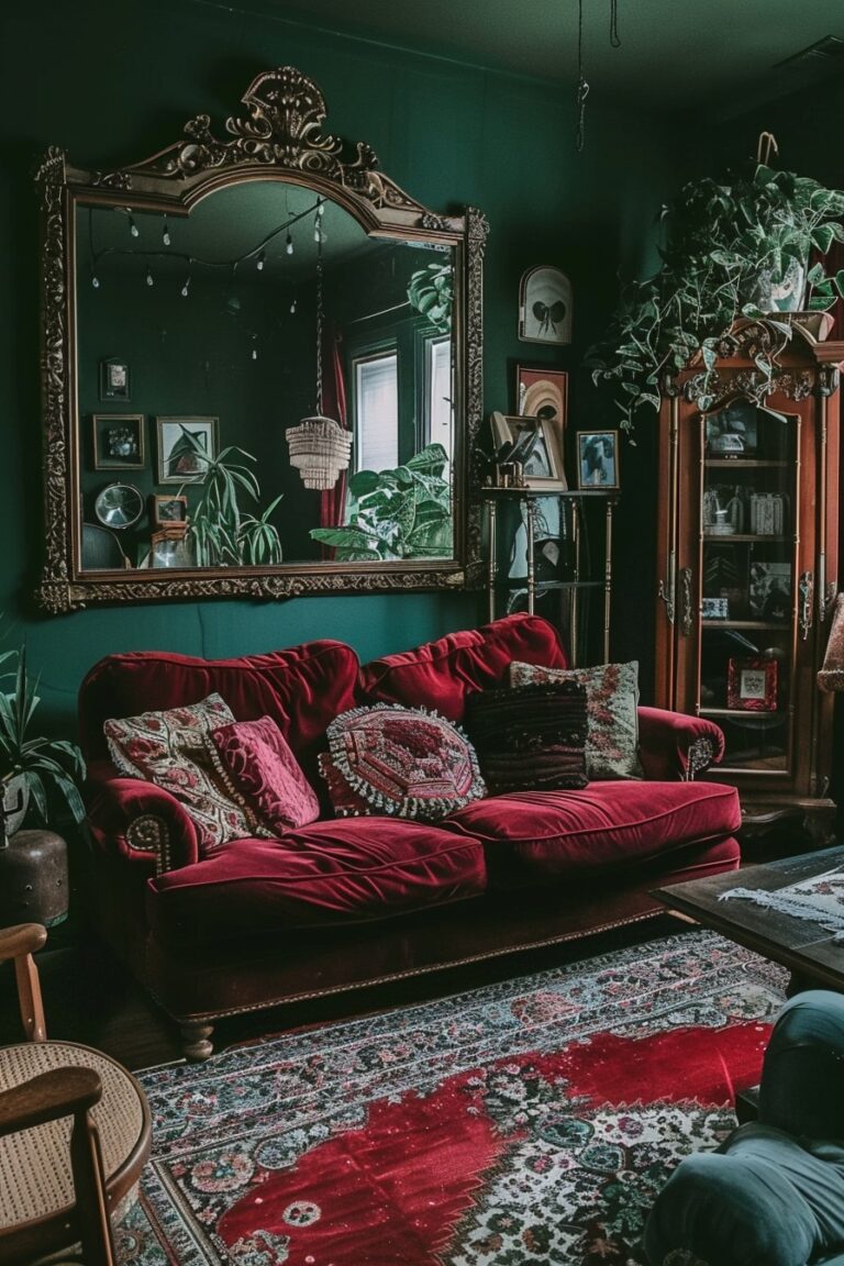 16 Dark Boho Living Room Interior Designs You Will Fall In Love With