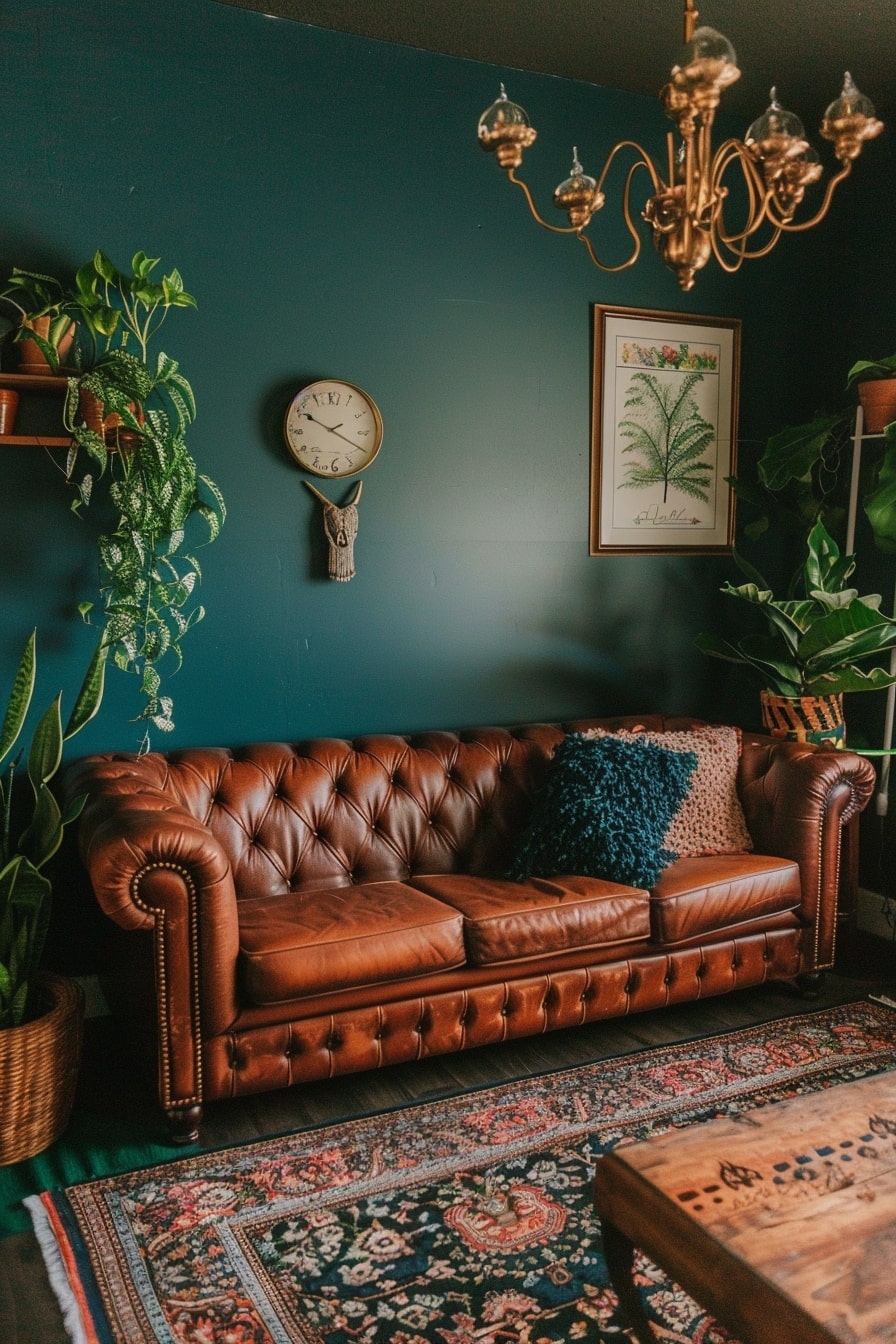 16 Dark Boho Living Room Interior Designs You Will Fall In Love With ...