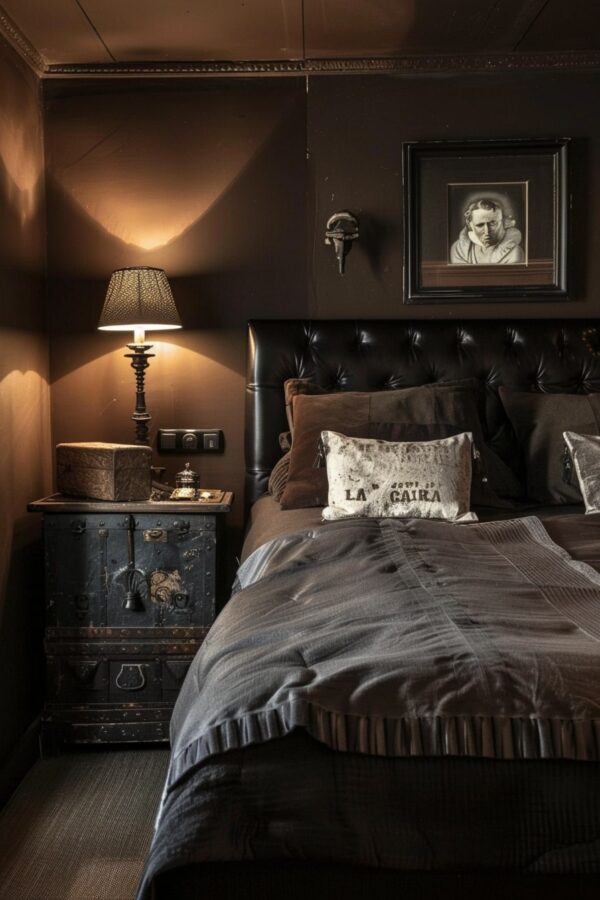 15 Dark Cozy Bedroom Ideas That Blend Comfort and Style! - My Decor Inspo