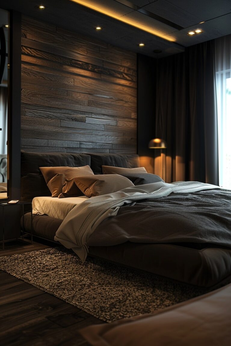 12 Dark Modern Bedroom Interior Ideas You Will Love! - My Decor Inspo