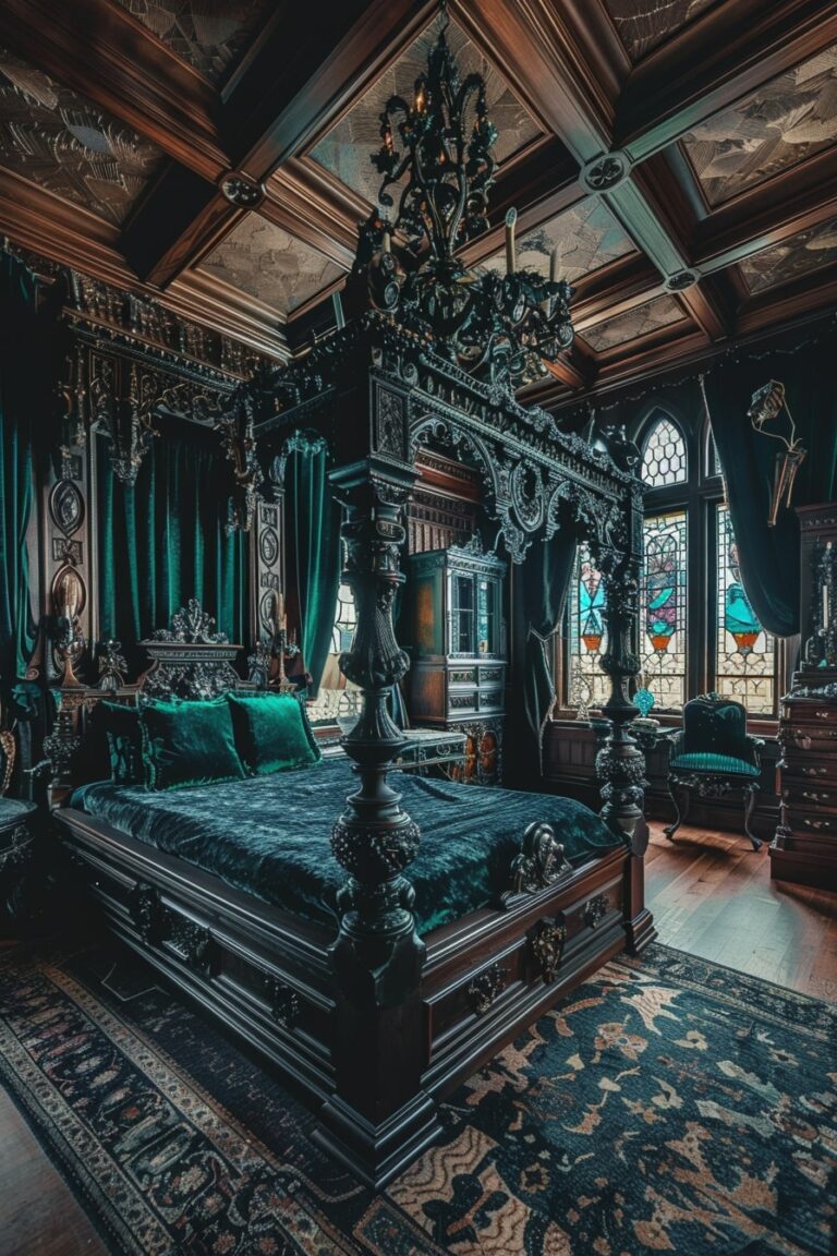 14 Gothic Bedroom Interior Ideas To Fuel Your Dreams! - My Decor Inspo