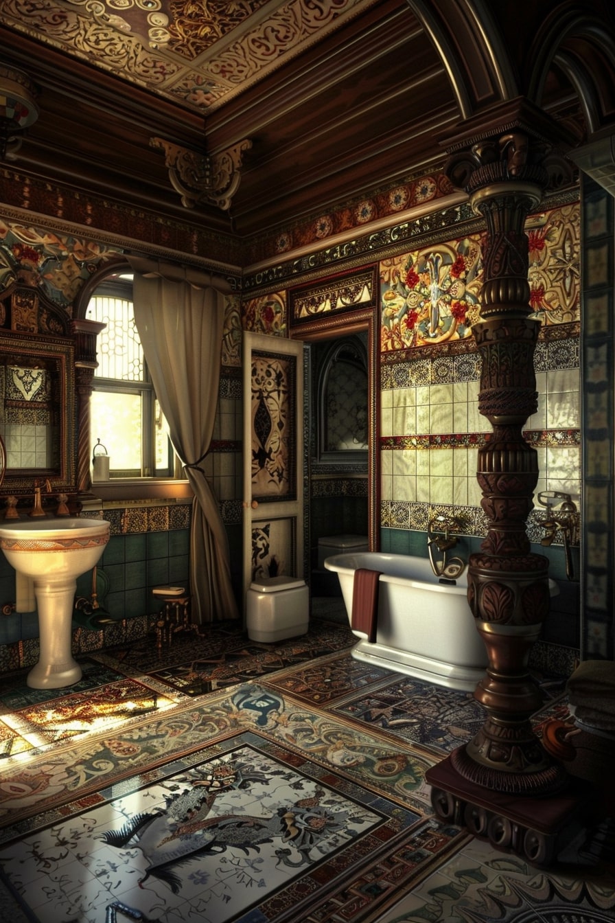 15 Victorian Bathroom Interior Designs You Will Love! - My Decor Inspo