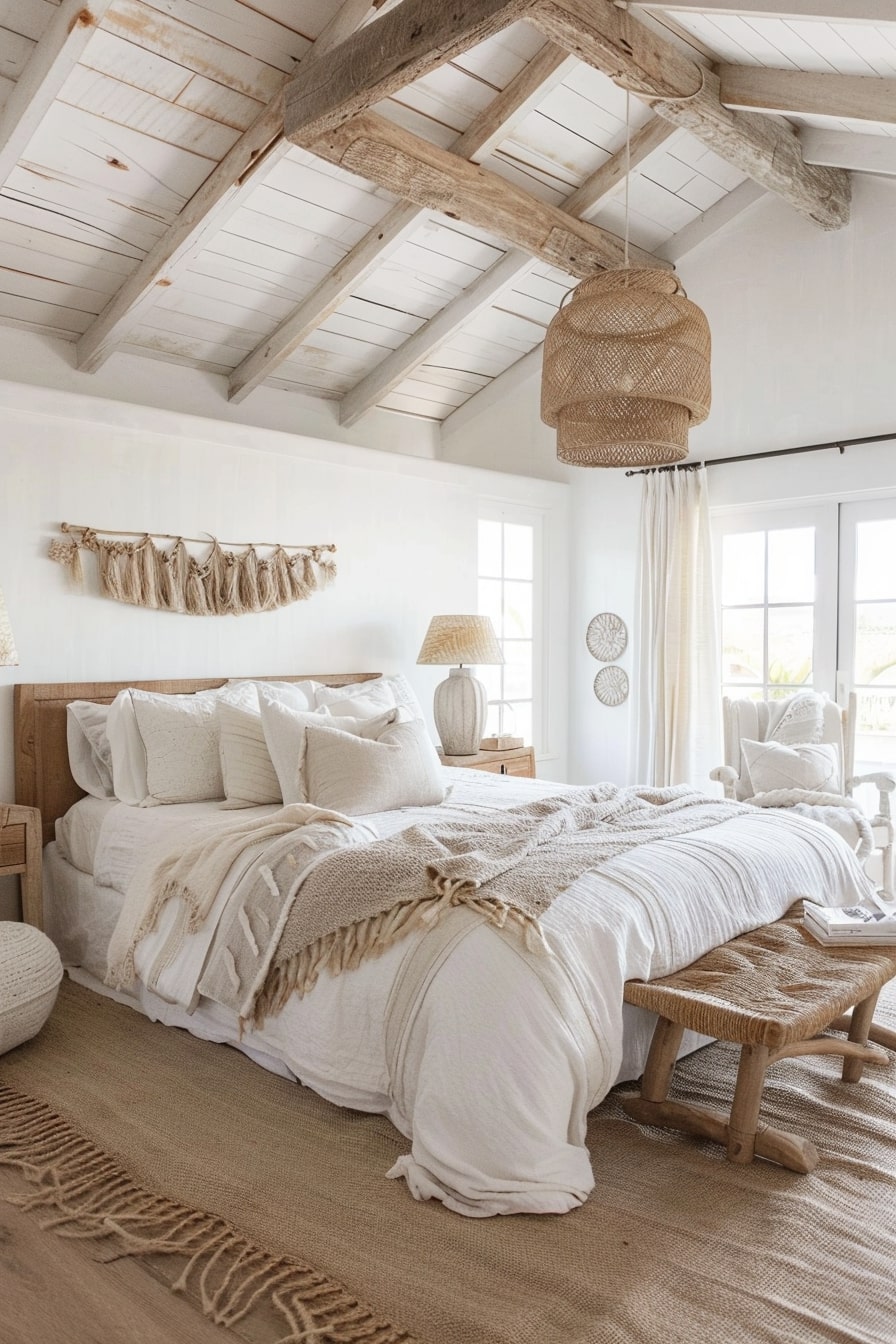 15 Boho Coastal Bedroom Interior Ideas You Have To See! - My Decor Inspo
