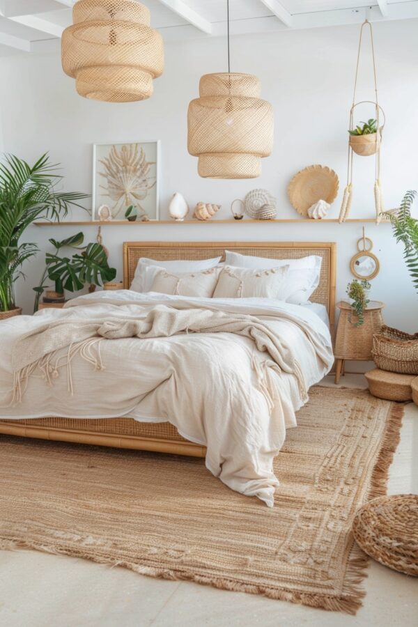 15 Boho Coastal Bedroom Interior Ideas You Have To See! - My Decor Inspo