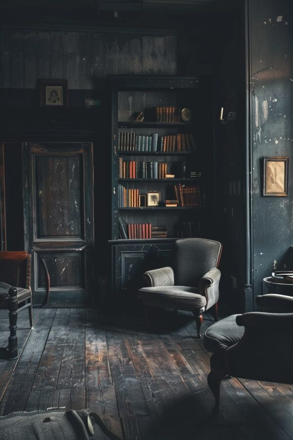 20 Dark Academia Living Room Interior Designs To Fuel Your Dreams! - My ...