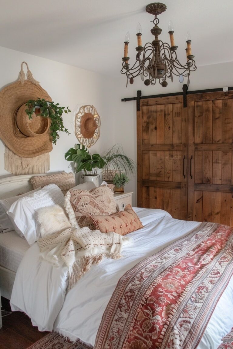 10 Boho Country Bedroom Designs to Make Your Space Cozy! - My Decor Inspo