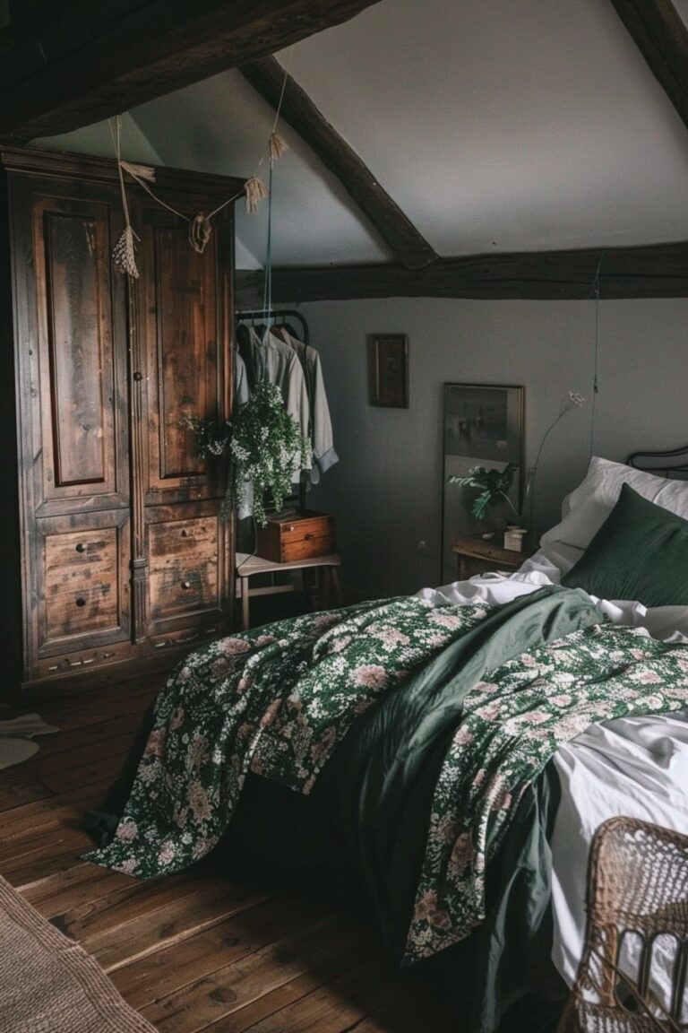 15 Dark Cottagecore Bedroom Interior Designs You Will Love! - My Decor ...