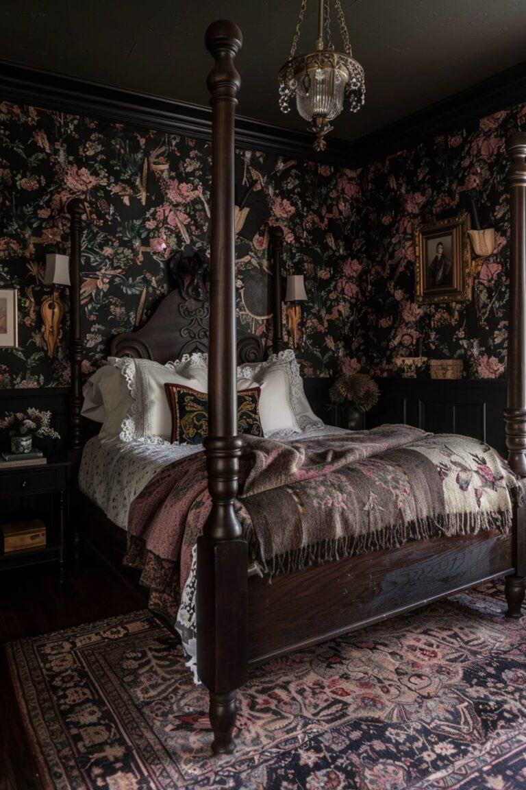 15 Dark Cottagecore Bedroom Interior Designs You Will Love! - My Decor ...