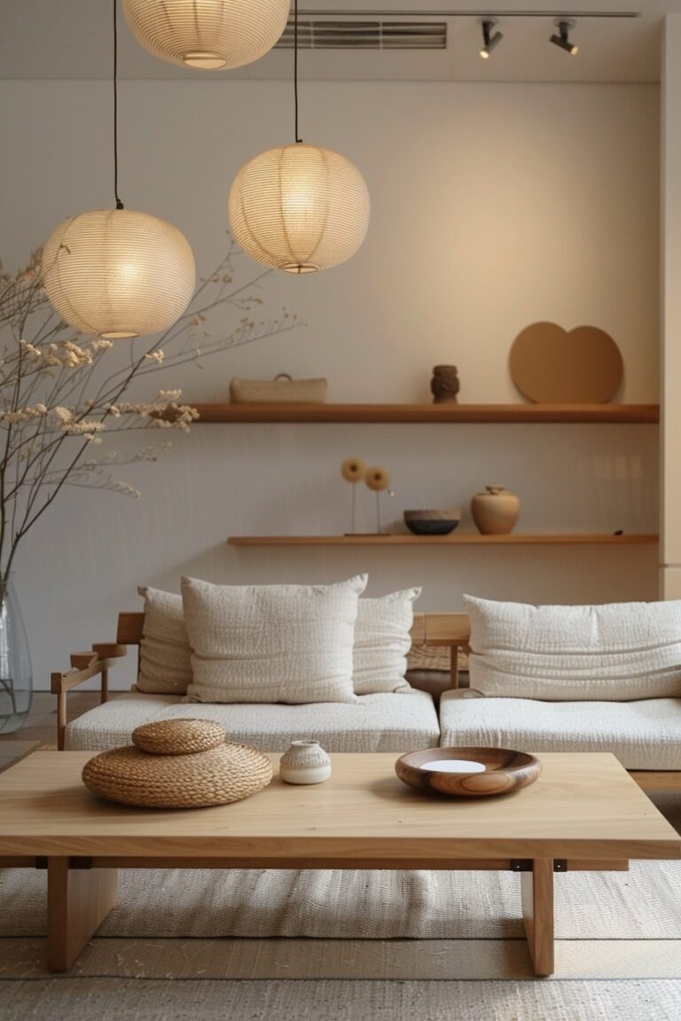 17 Japandi Living Room Interior Designs For Your Inspiration! - My ...