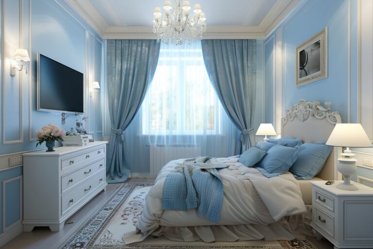 19 Light Blue Bedroom Interior Ideas You Will Fall In Love With! - My ...