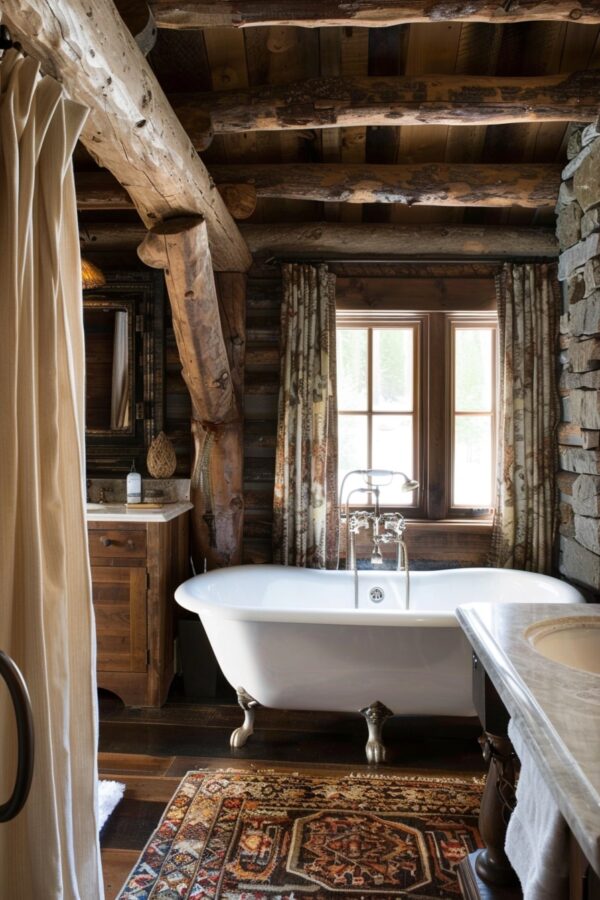 15 Rustic Bathroom Interior Designs You Will Fall In Love With! My