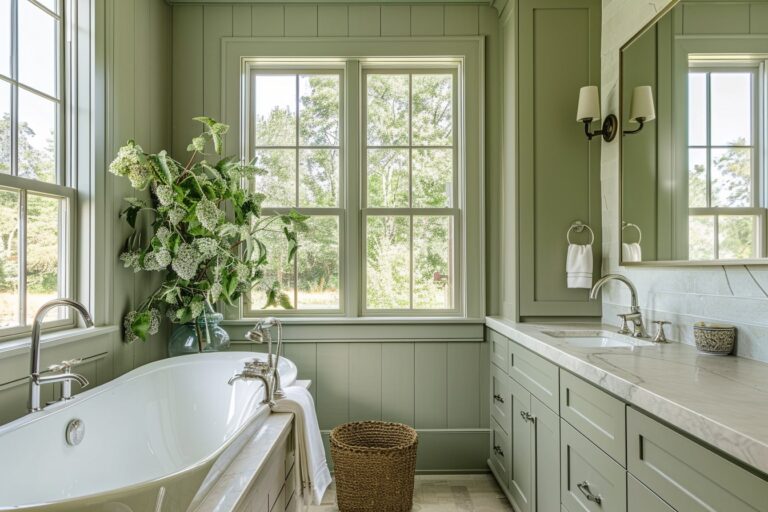 12 Sage Green Bathroom Designs You Have To See! - My Decor Inspo