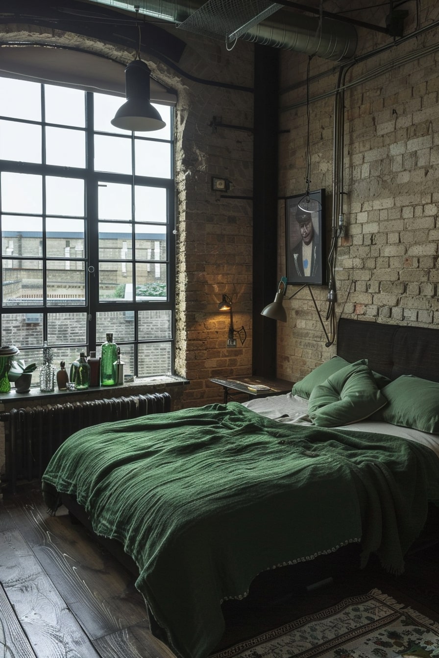 12 Black and Green Bedrooms for a Modern Look! - My Decor Inspo