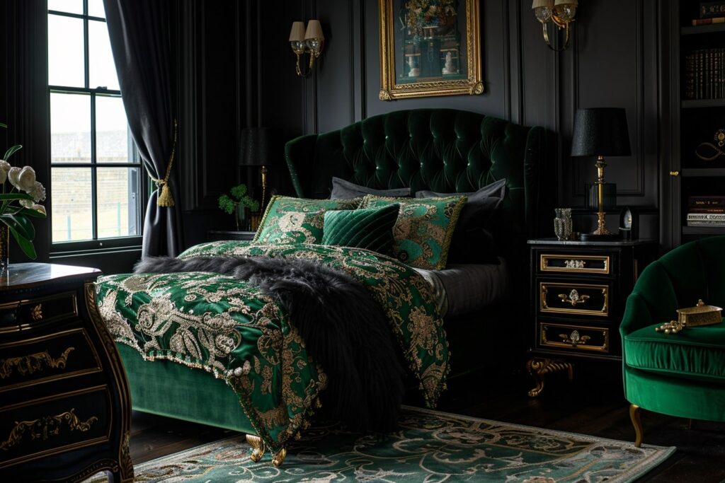 10 Green And Grey Bedroom Interior Designs For Your Inspiration! - My ...