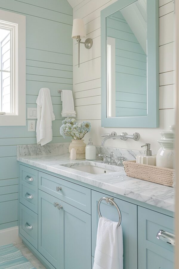 13 Light Blue Bathroom Interior Ideas For Your Inspiration! - My Decor ...