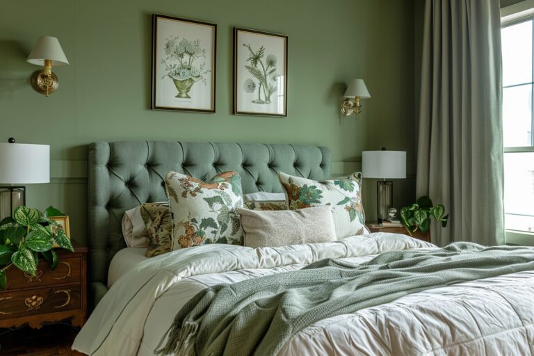 14 Moody Green Bedroom Ideas for a Serene Retreat! - My Decor Inspo
