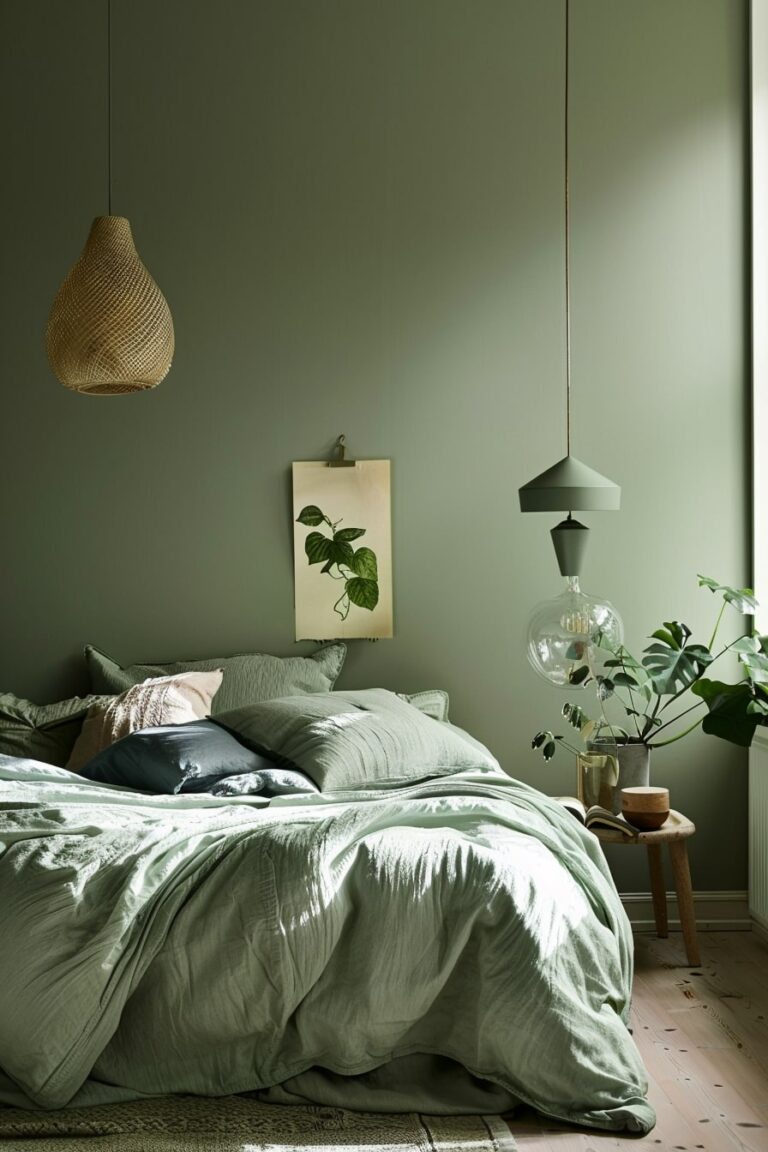 15 Olive Green Bedroom Interior Ideas You Have To See! My Decor Inspo