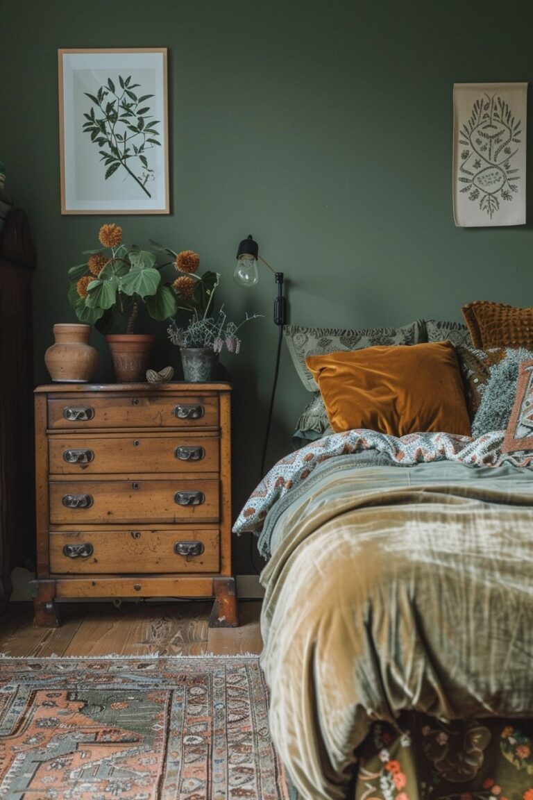 15 Olive Green Bedroom Interior Ideas You Have To See! My Decor Inspo