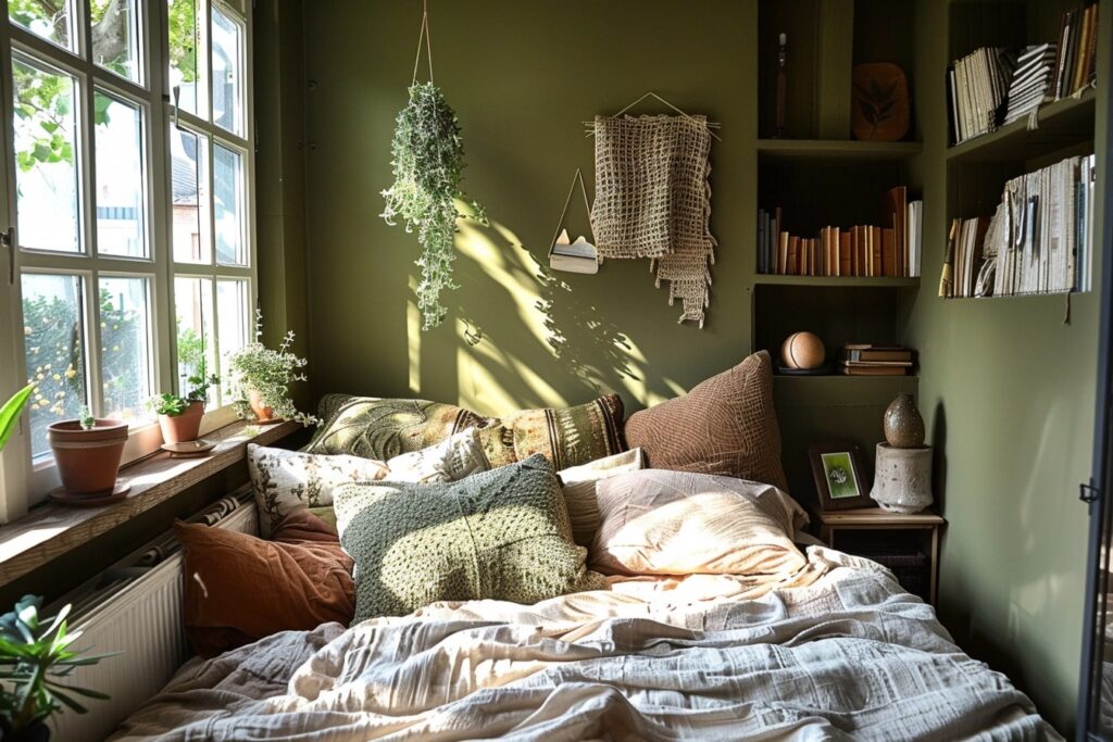 10 Green And Grey Bedroom Interior Designs For Your Inspiration! - My Decor Inspo