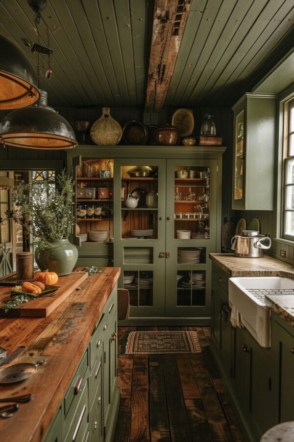 20 Olive Green Kitchen Ideas For Your Next Makeover! - My Decor Inspo