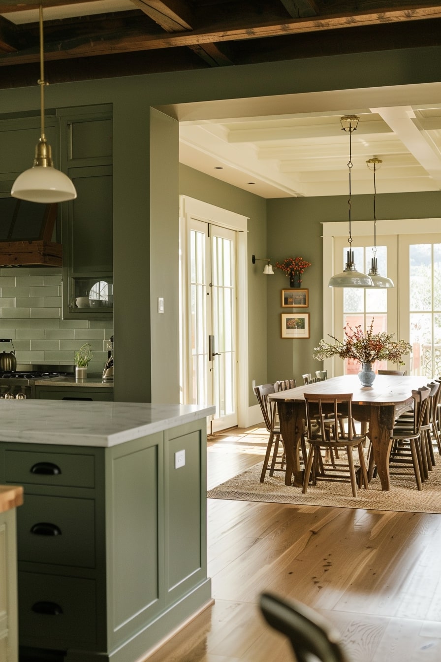 20 Olive Green Kitchen Ideas For Your Next Makeover! - My Decor Inspo