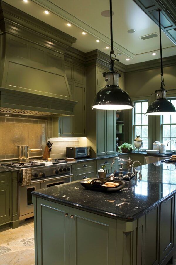 20 Olive Green Kitchen Ideas For Your Next Makeover! - My Decor Inspo