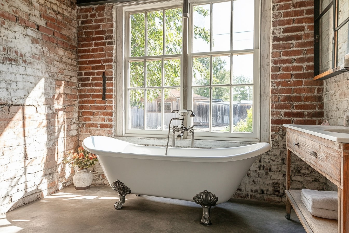 12 Rustic Farmhouse Bathroom Ideas: Embrace Country Charm - My Decor Inspo