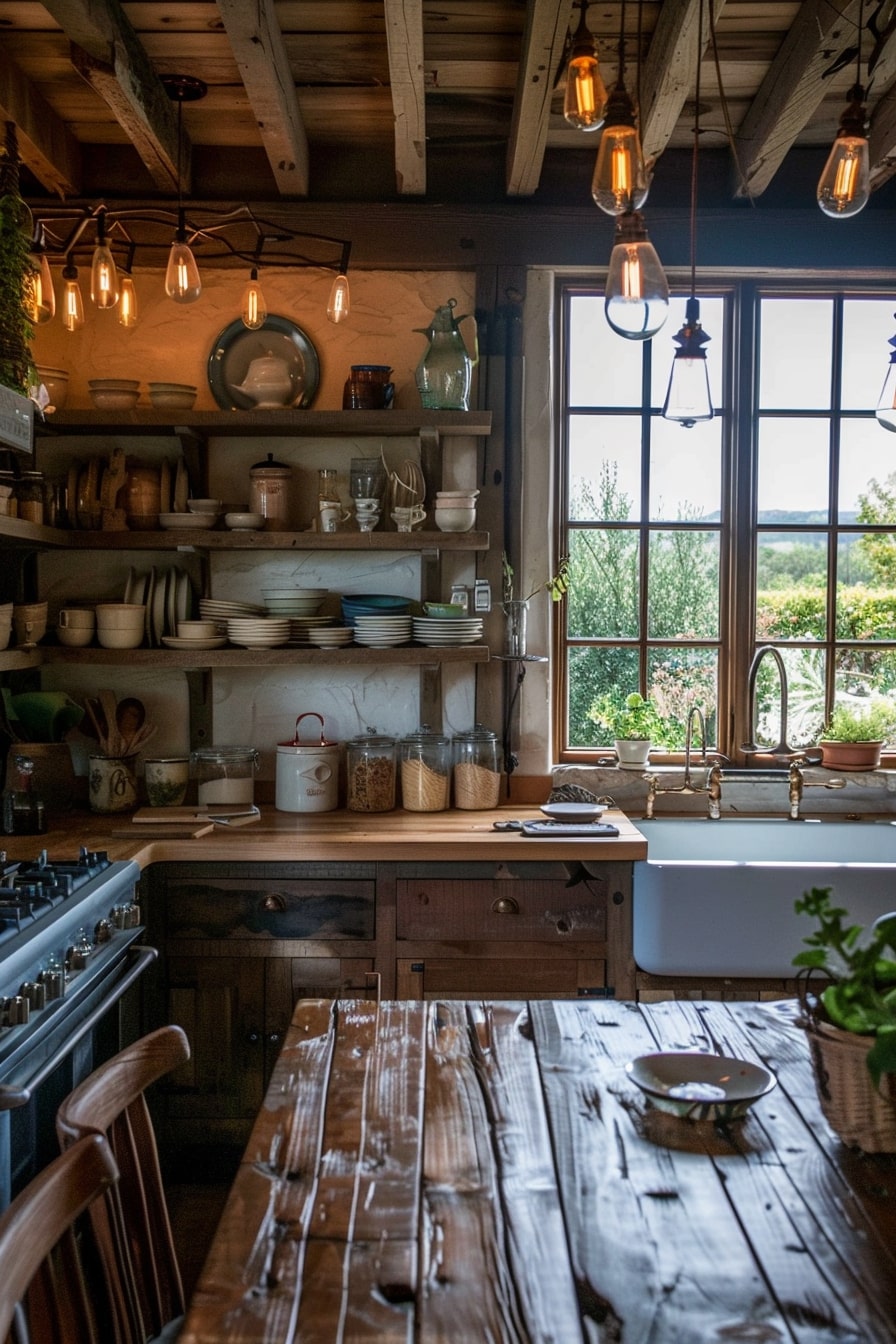 14 Rustic Farmhouse Kitchen Interior Ideas To Fuel Your Inspiration ...