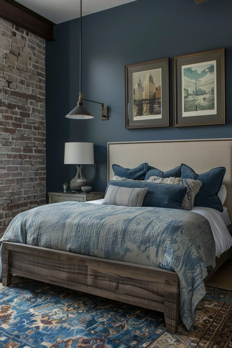 14 Blue And Grey Bedroom Interior Designs You Have To See! - My Decor Inspo