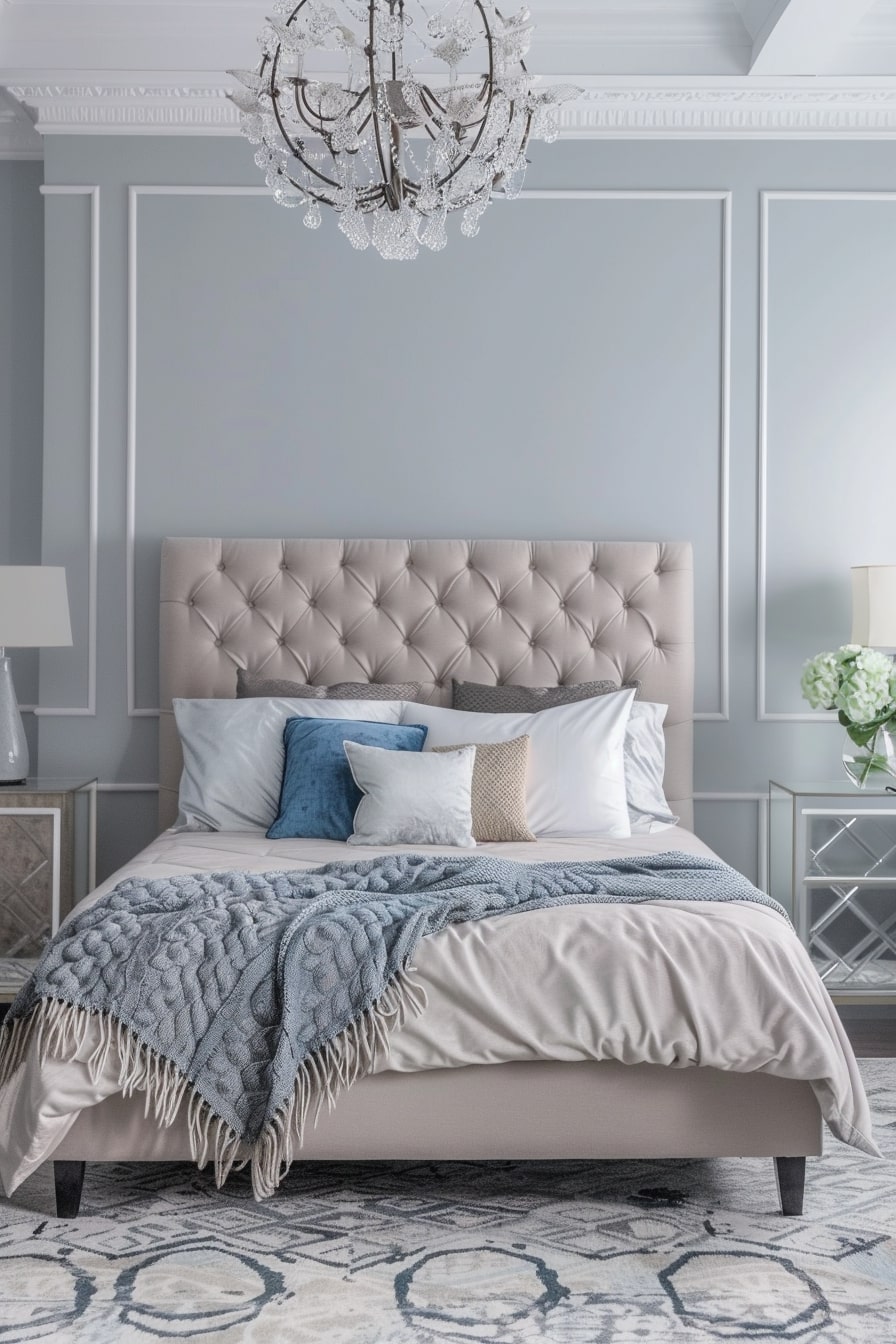 14 Blue And Grey Bedroom Interior Designs You Have To See! - My Decor Inspo