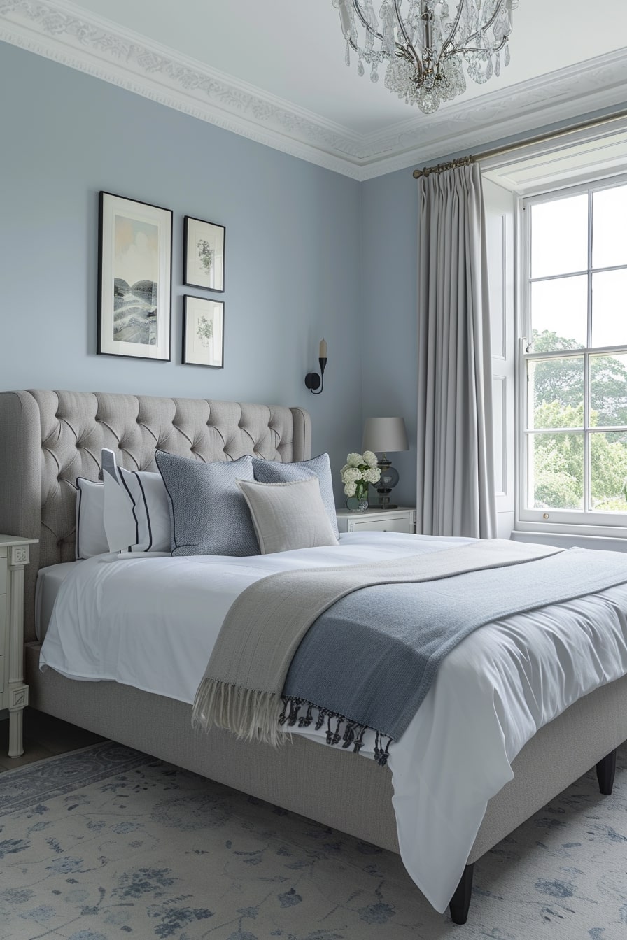 14 Blue And Grey Bedroom Interior Designs You Have To See! - My Decor Inspo