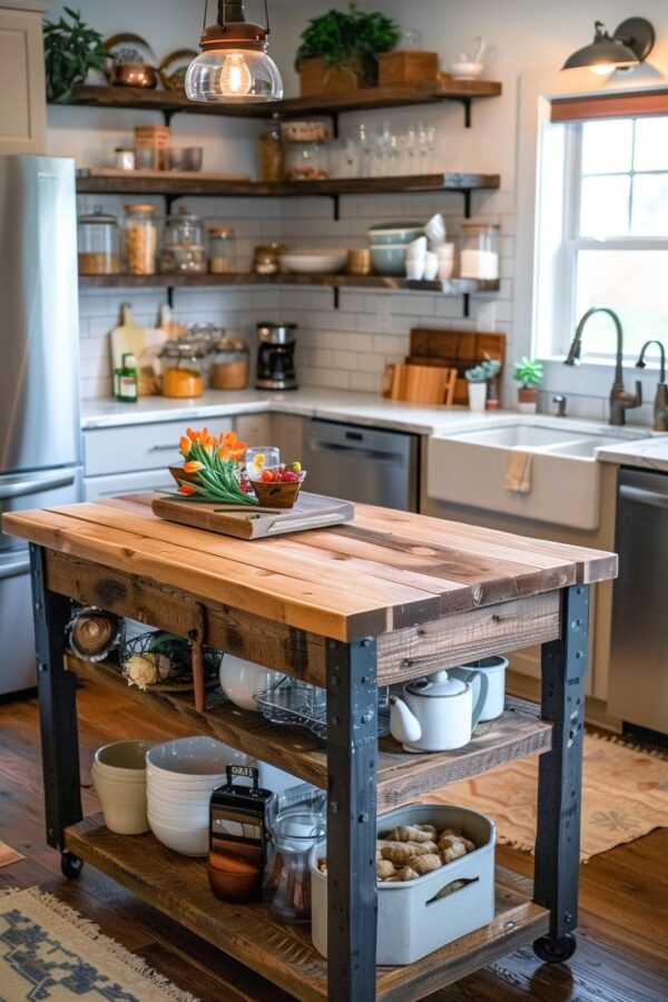 10 Small Kitchen Island Ideas That Maximize Space! - My Decor Inspo